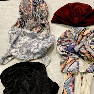 Scarfs and head coverings 5